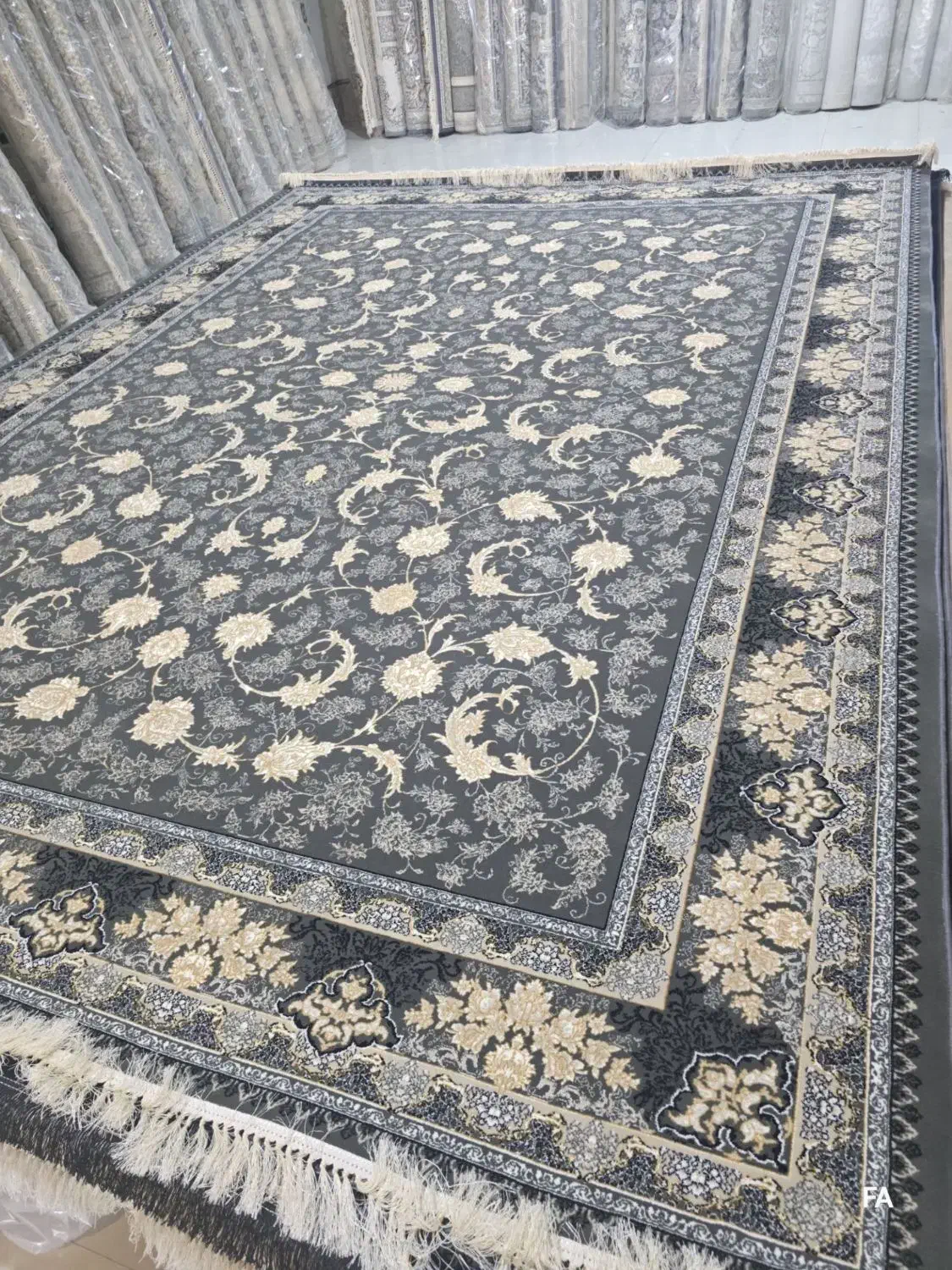 فرش زیبای کاشان و مشهد بازرگانی فرش مهدی زاده|فرش|پاکدشت, پاکدشت (مامازند)|دیوار