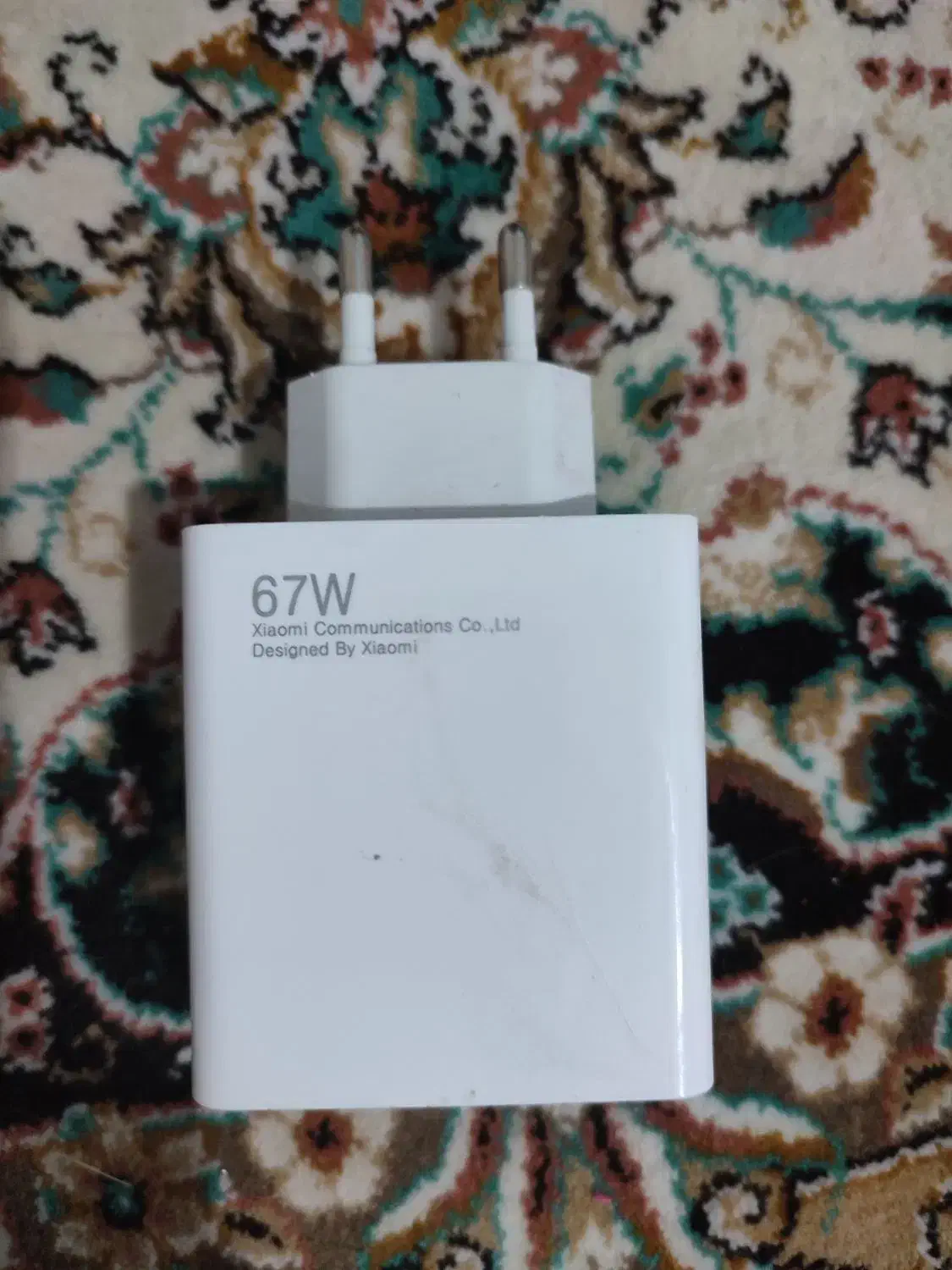 آداپتور اصلی 67 وات|لوازم جانبی موبایل و تبلت|گلبهار, شهر جدید گلبهار|دیوار