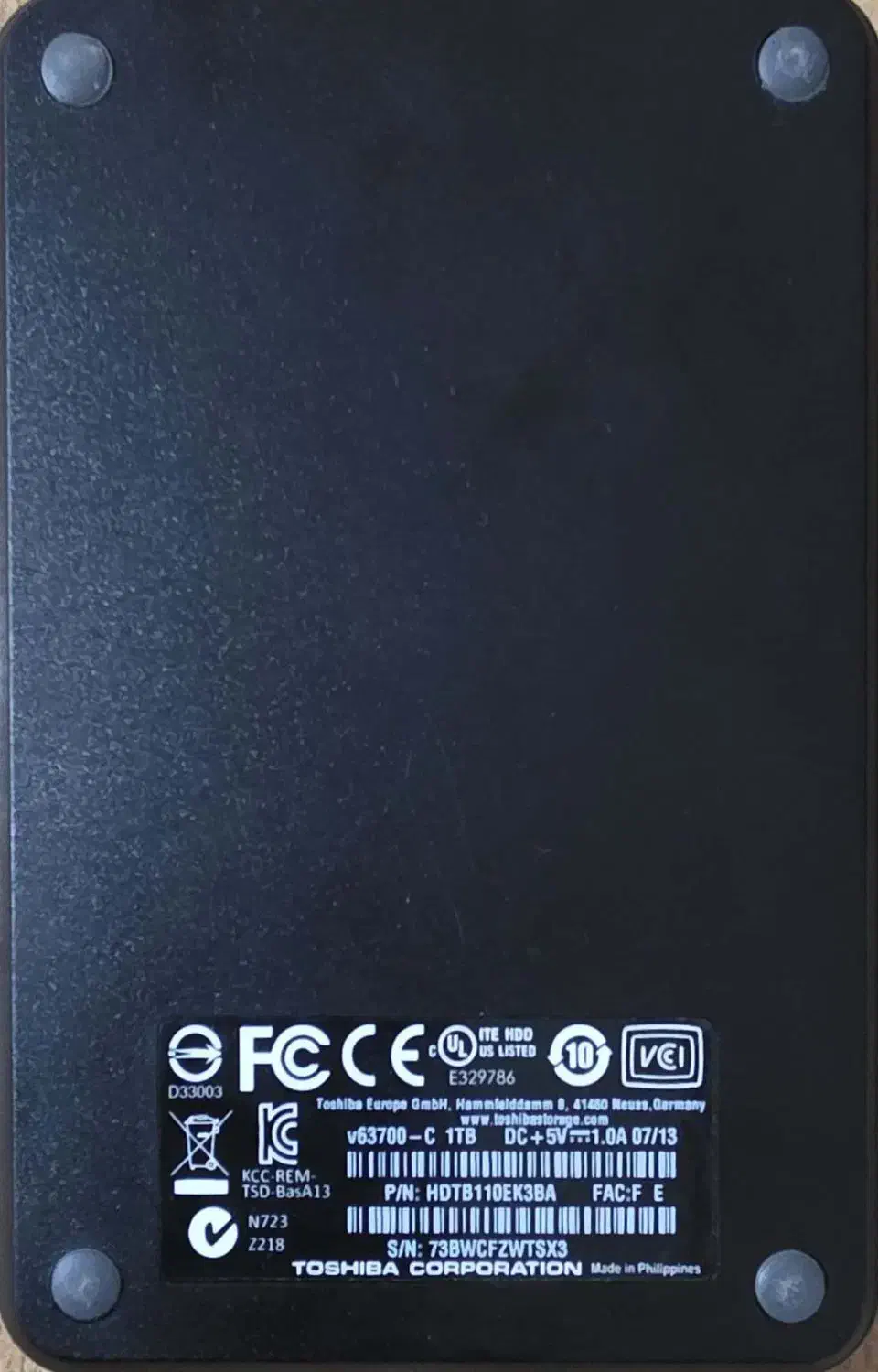 هارد اکسترنال توشیبا ۱ترا|قطعات و لوازم جانبی رایانه|زاهدان, |دیوار