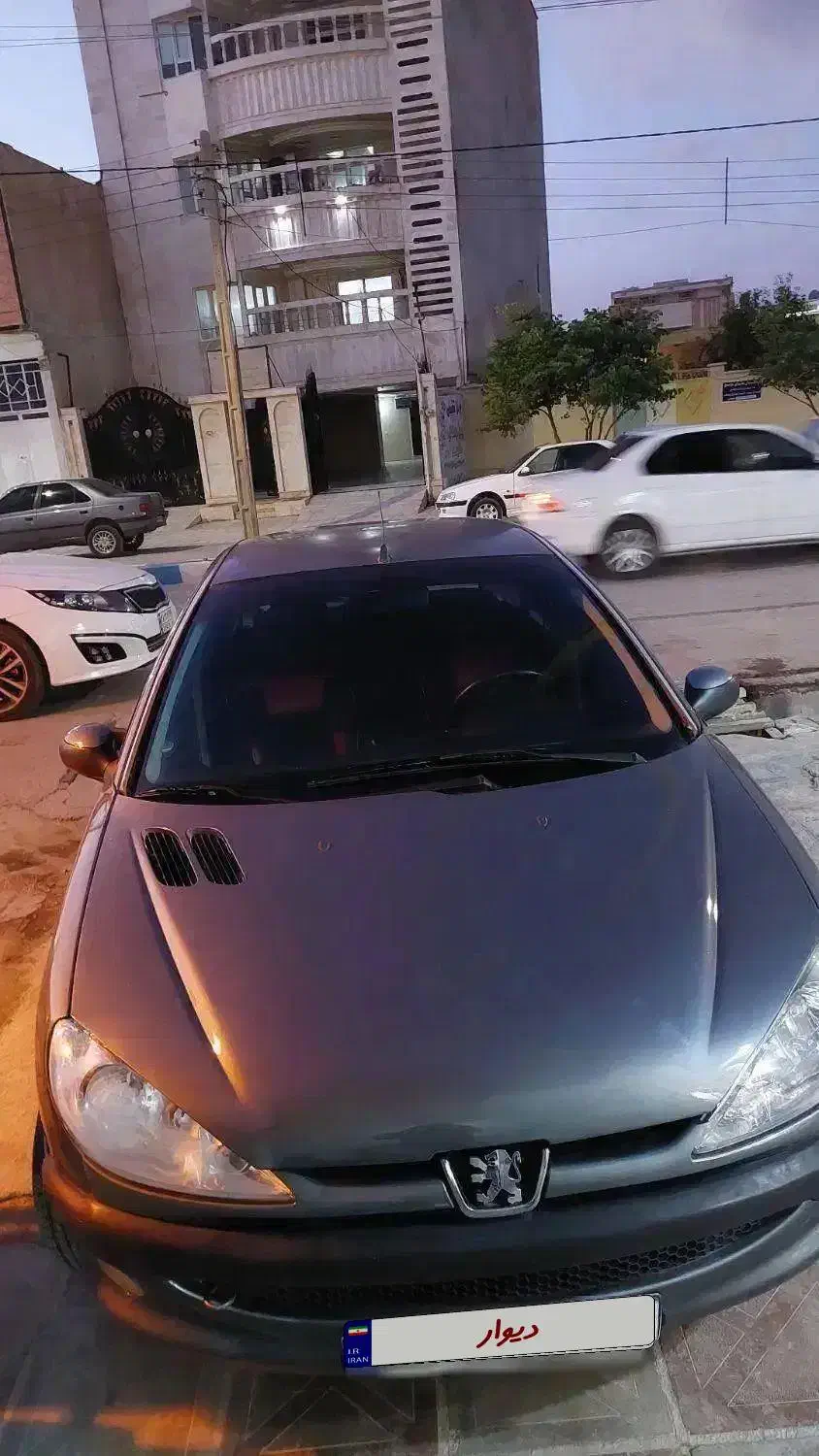 پژو ۲۰۶ تیپ ۲ مدل ۸۶دریچه سیمی.عالی عالی|خودرو سواری و وانت|ایذه, |دیوار