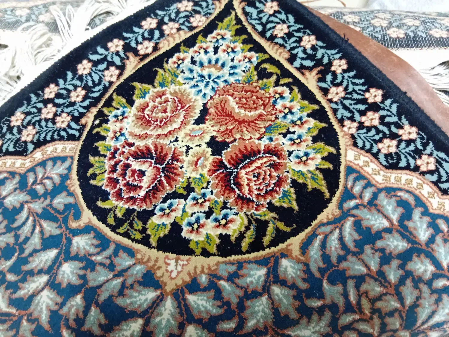 دو عدد قالی 12 متری خاطره کاشان درجه یک 700 شانه|فرش|مشهد, فلسطین|دیوار