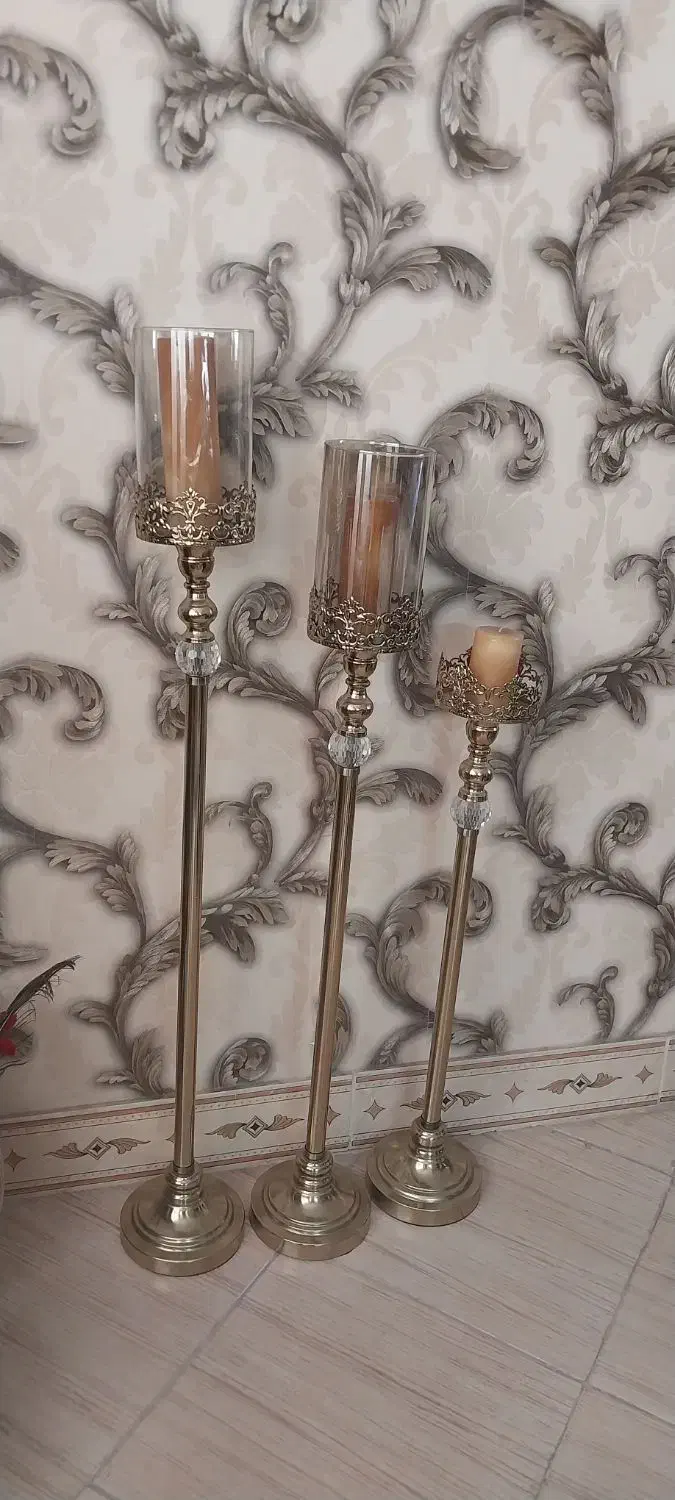 جا شمعی دکوری|مجسمه، تندیس، ماکت|اراک, |دیوار