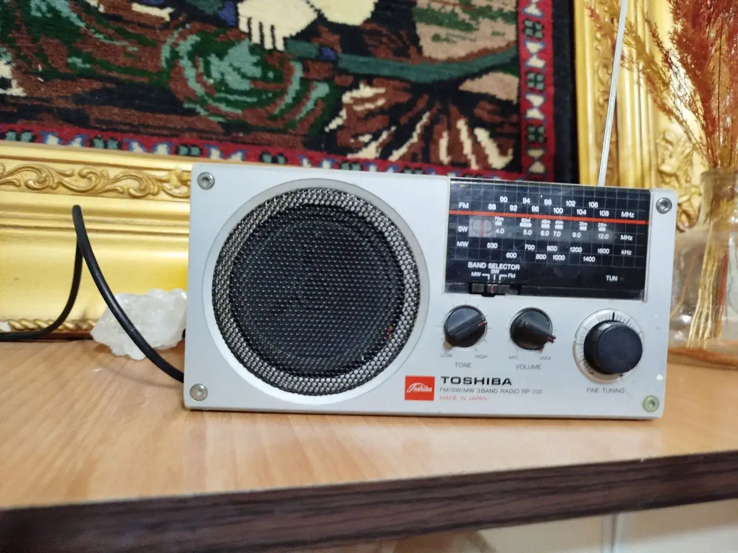 رادیو توشیبا|سیستم صوتی خانگی|بروجن, |دیوار