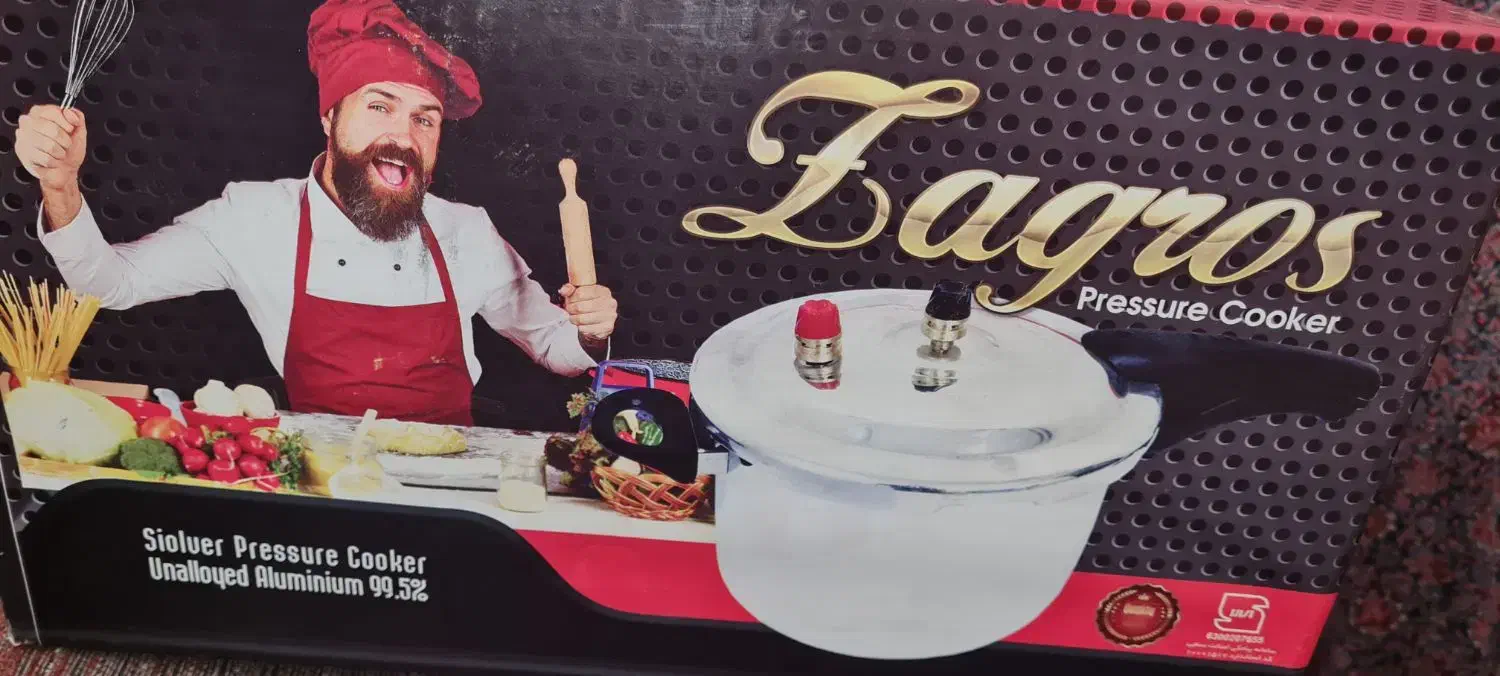 زودپز زاگرس ۶ لیتری نو آک|ظروف پخت‌وپز|اصفهان, ارغوانیه|دیوار