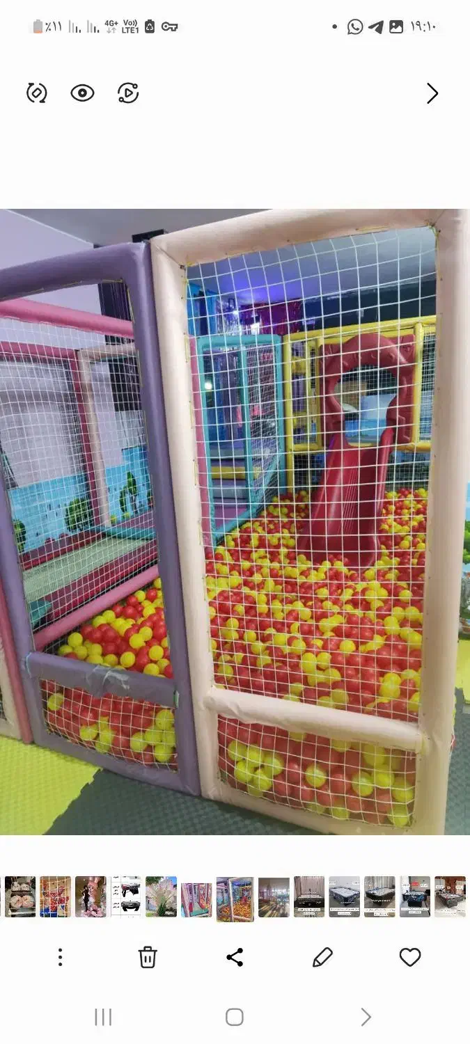 یک عدد سافت پلی خانه بازی|اسباب‌‌بازی|بروجرد, |دیوار