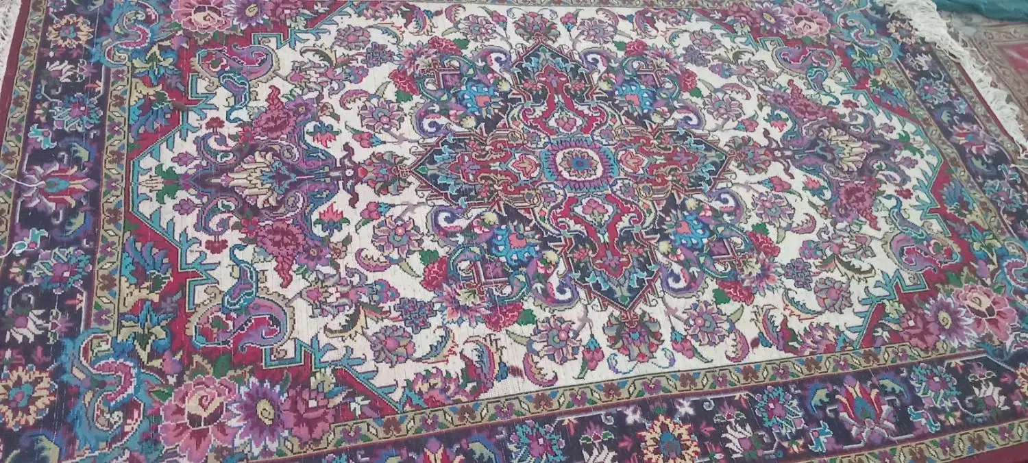 سلام 1جفت فرش دستباف  هریس سالاری 6متری|فرش|آذرشهر, |دیوار