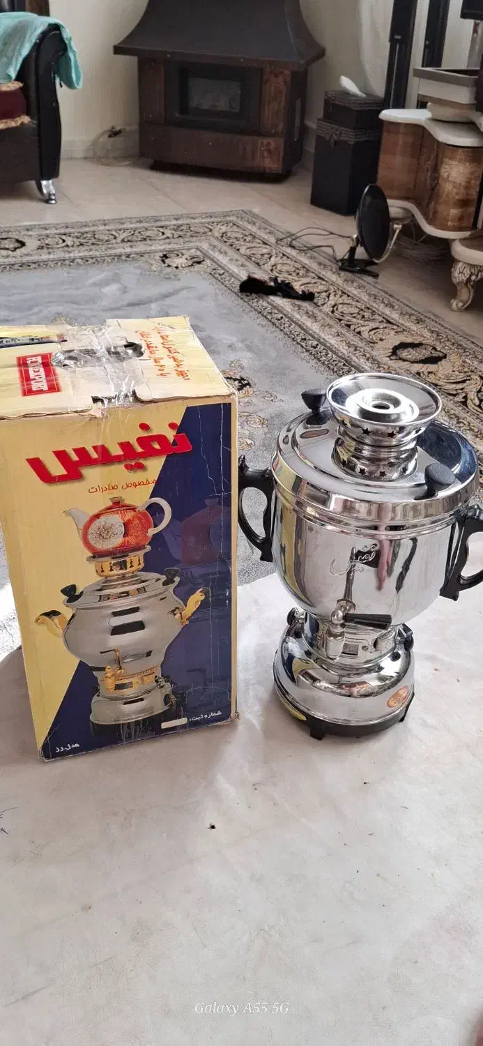 سماور گاز سوز نفیس|سماور، چایساز، قهوهساز|طالقان, |دیوار