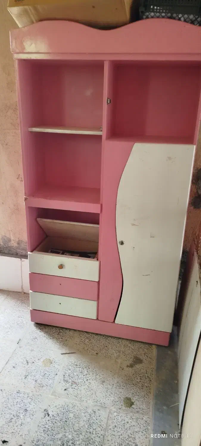 ویترین وکمد بچه|بوفه، ویترین، کنسول|شهرکرد, |دیوار