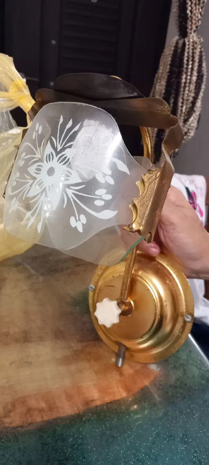 چراغ روشنایی گازی|لامپ و چراغ|آستانه اشرفیه, |دیوار