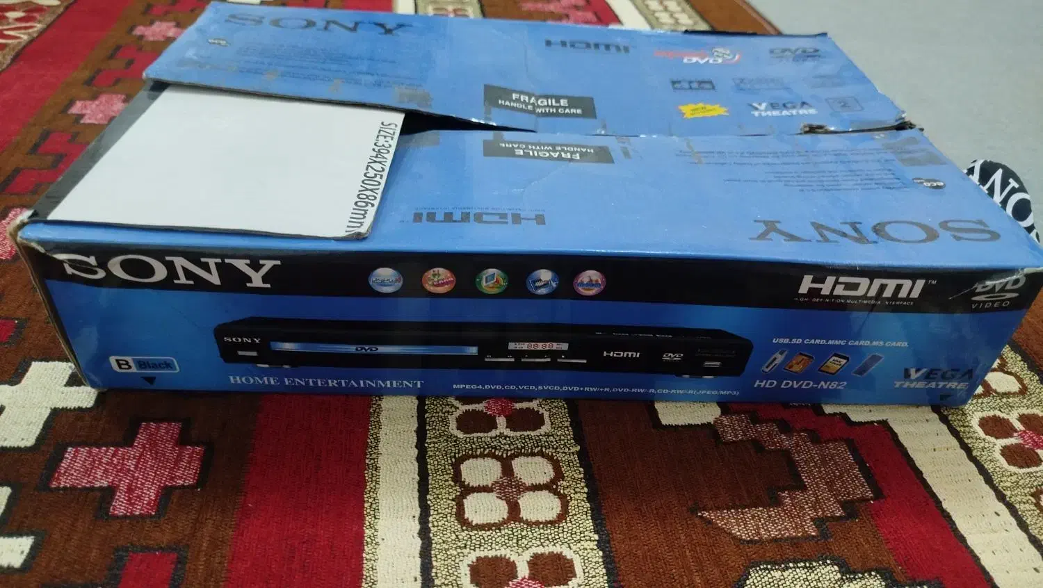 DVDسونی اصل مالزی|پخش‌کننده DVD و ویدیو|ارومیه, |دیوار