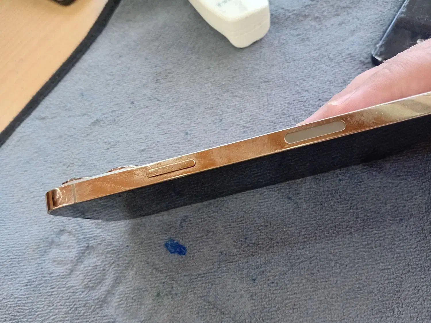 فروش۱۳ پرومکس رنگ گلد پک اصلی بدون خط و خش|موبایل|لار, |دیوار