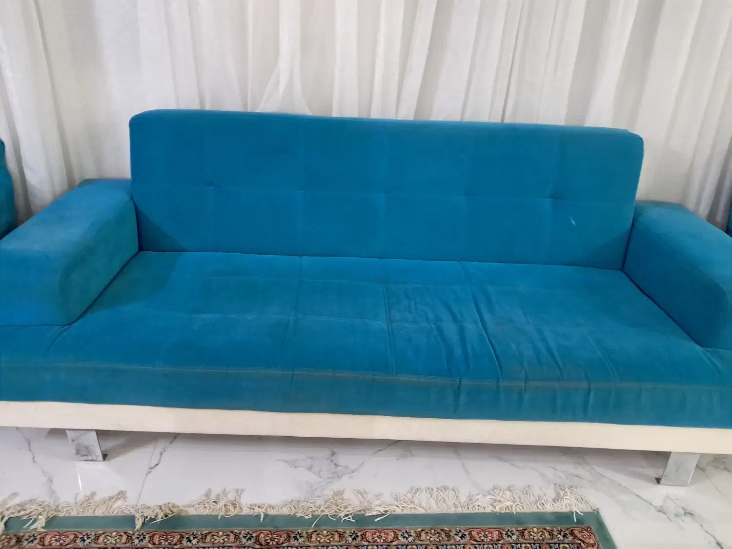 مبل ۸ نفره تمیز کارکرده|مبلمان خانگی و میز عسلی|گرگان, |دیوار