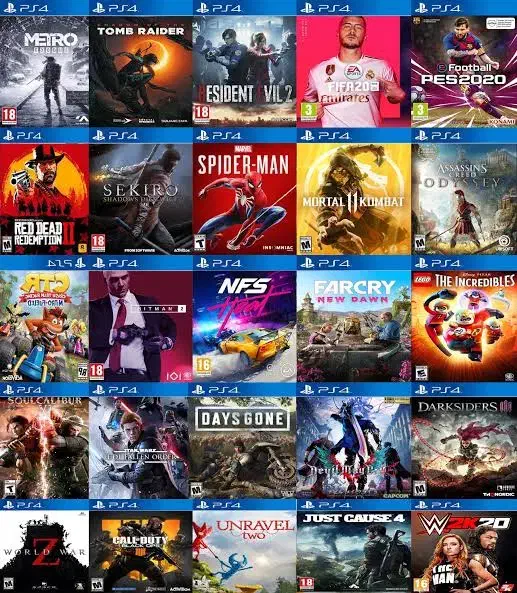 نصب بازی ps4 اکانتی تحویل فوری|کنسول، بازی ویدئویی و آنلاین|تویسرکان, |دیوار