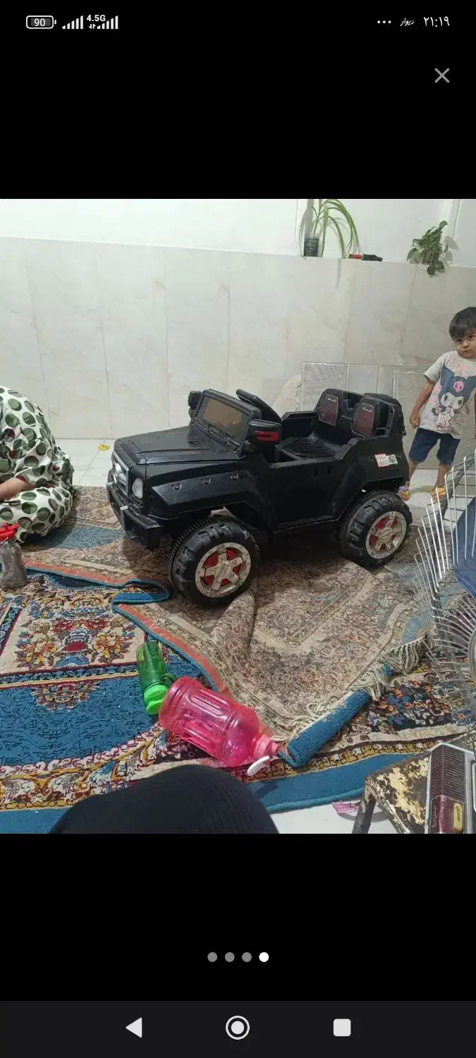 ماشین شارژی|اسباب‌بازی بچه|شیراز, دارالرحمه|دیوار