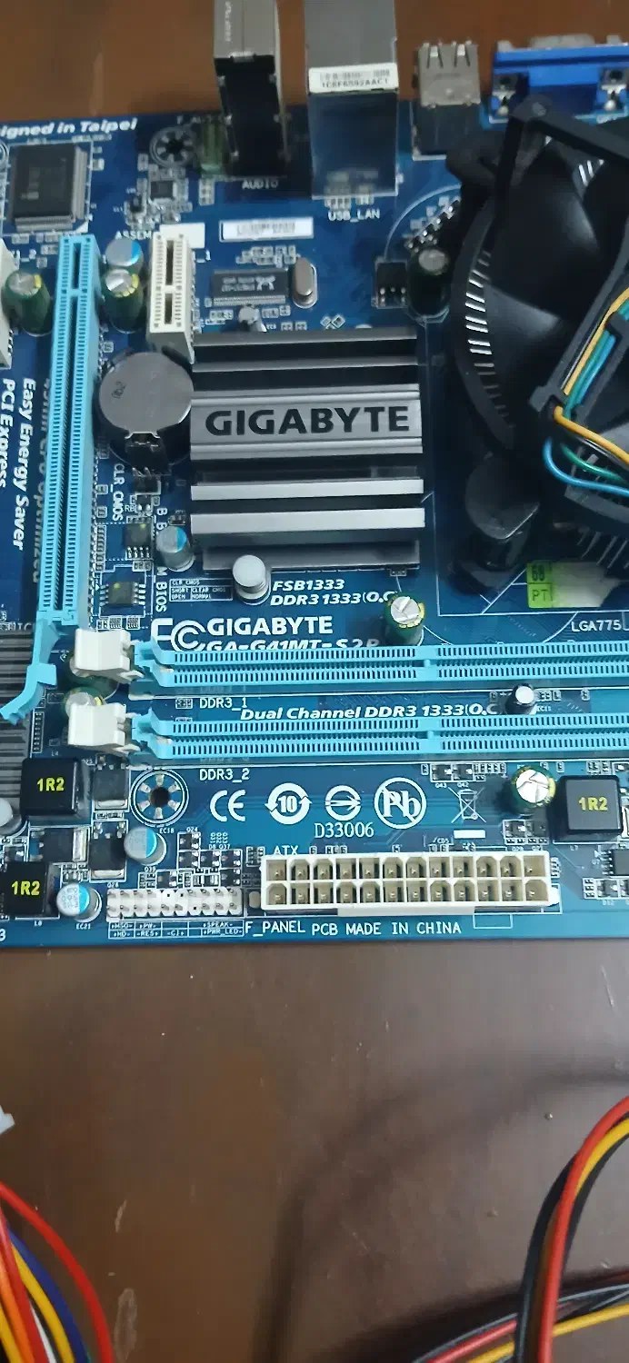 مادر برد سیپیو پاور و رم ست قدیمی|قطعات و لوازم جانبی رایانه|اصفهان, مصلی|دیوار