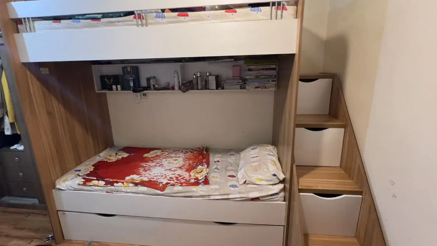 تخت سه نفره تمام ام دی دف|تخت و سرویس خواب|اهواز, کیان اباد|دیوار