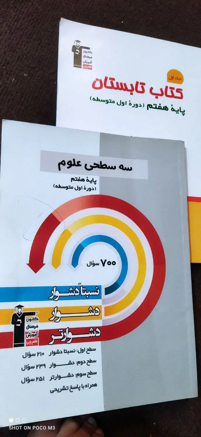 کتاب های سوالات پنجم وآی کیوتیزهوشان ششم|کتاب و مجله آموزشی|اهواز, مستغلات|دیوار