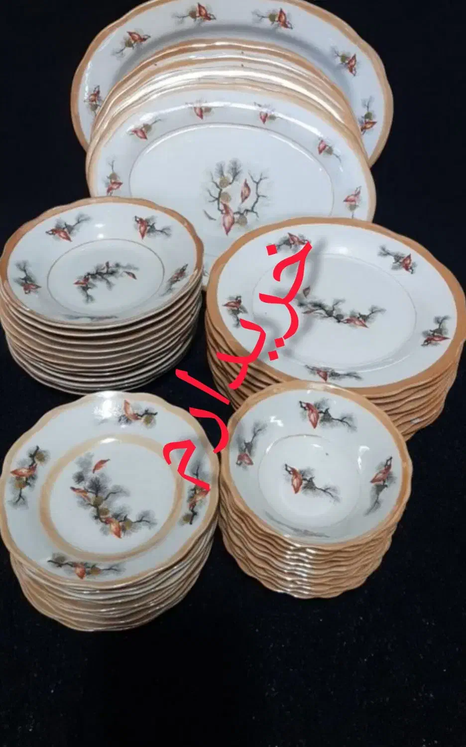 ظرف چینی|ظروف سرو و پذیرایی|دهدشت, |دیوار