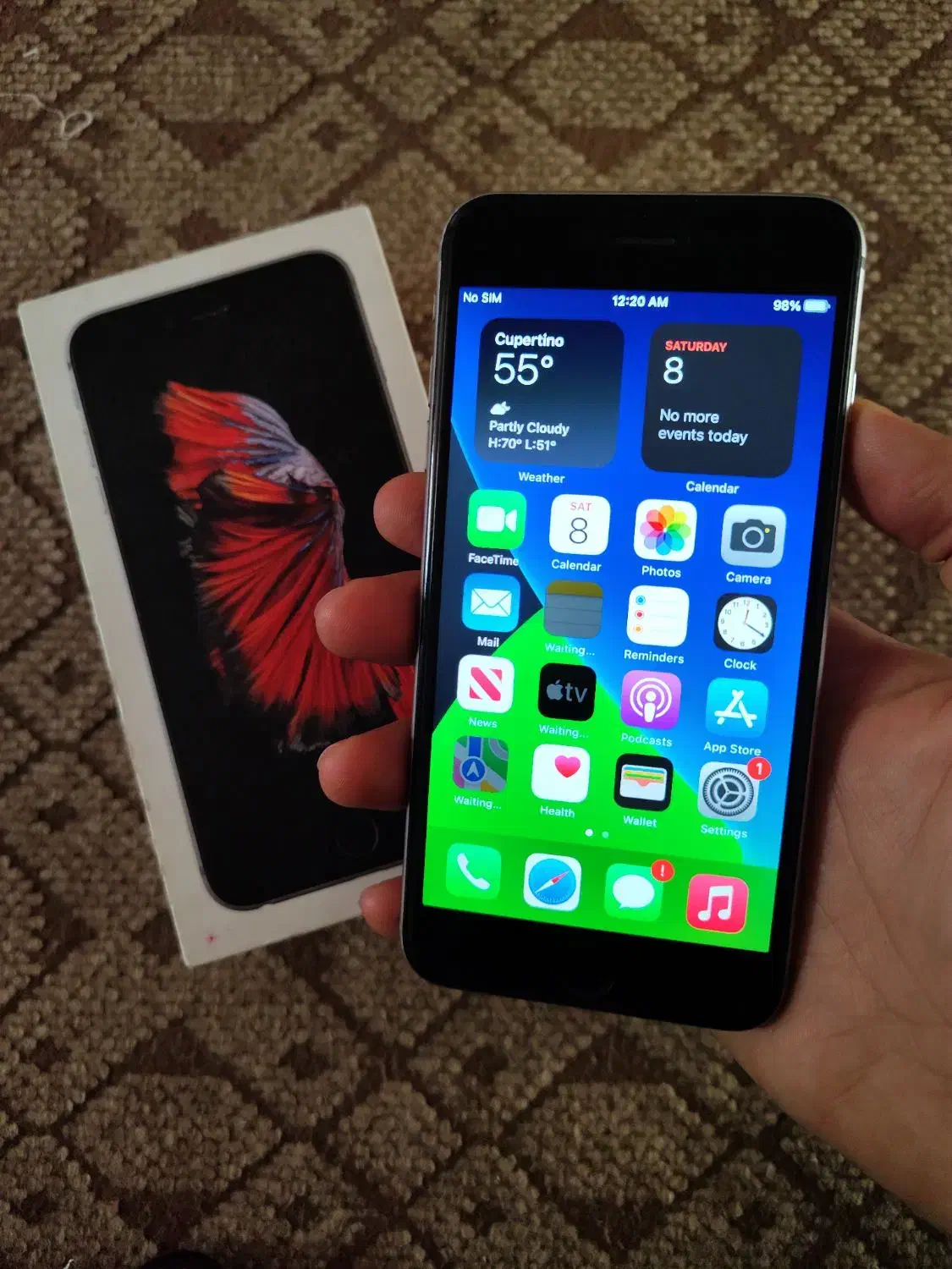 آیفون 6 اس پلاس حافظه 128 گیگ|موبایل|دزفول, |دیوار