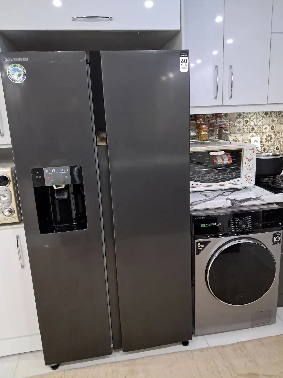 فروش،ست ساید .ماشین لباس شویی و ظرفشویی|یخچال و فریزر|هشتگرد, فاز ۲ مهستان|دیوار