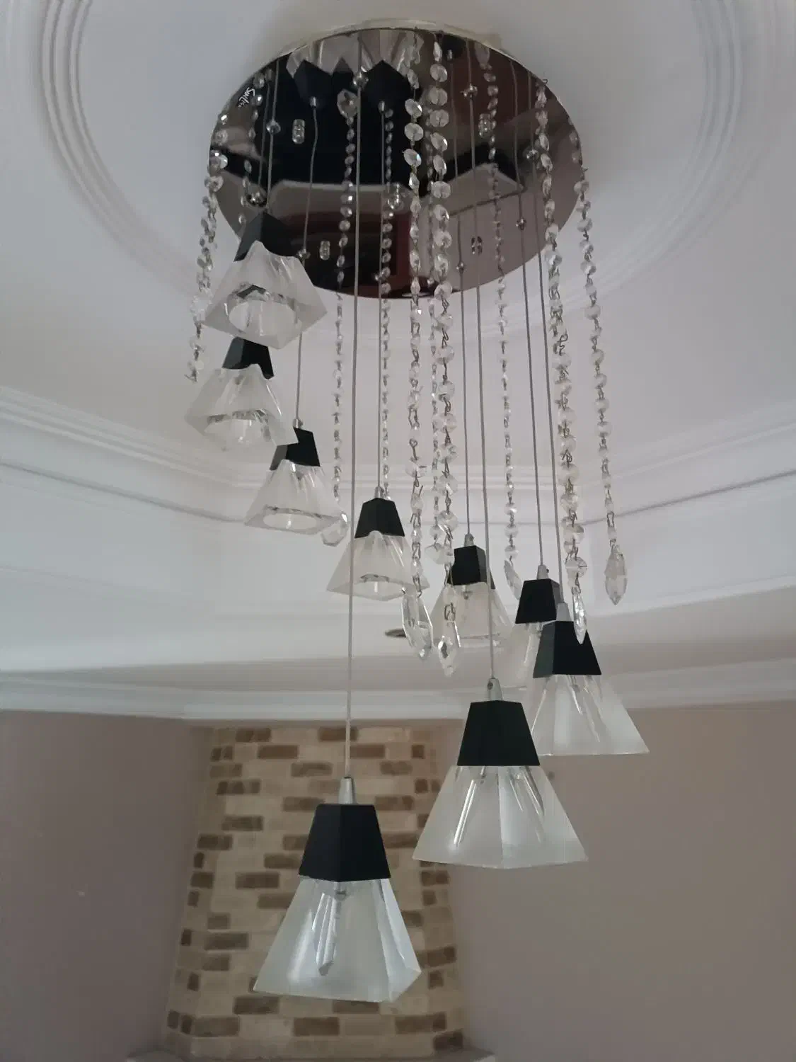 لوستر|لوستر و چراغ آویز|تهران, زرکش|دیوار