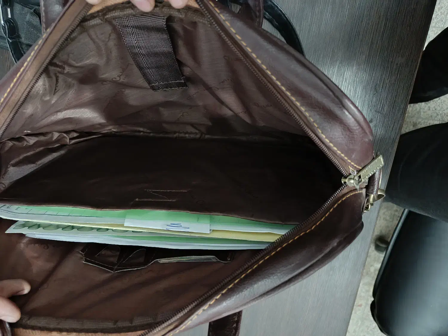 کیف چرم اداری|کیف، کفش، کمربند|قیدار, |دیوار