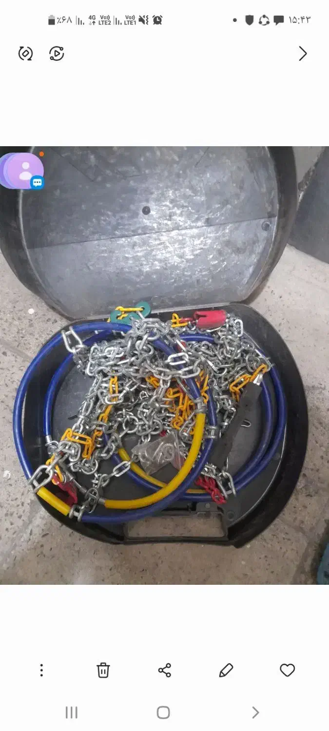 زنجیر چرخ پراید|قطعات یدکی و لوازم جانبی|تهران, امین حضور|دیوار