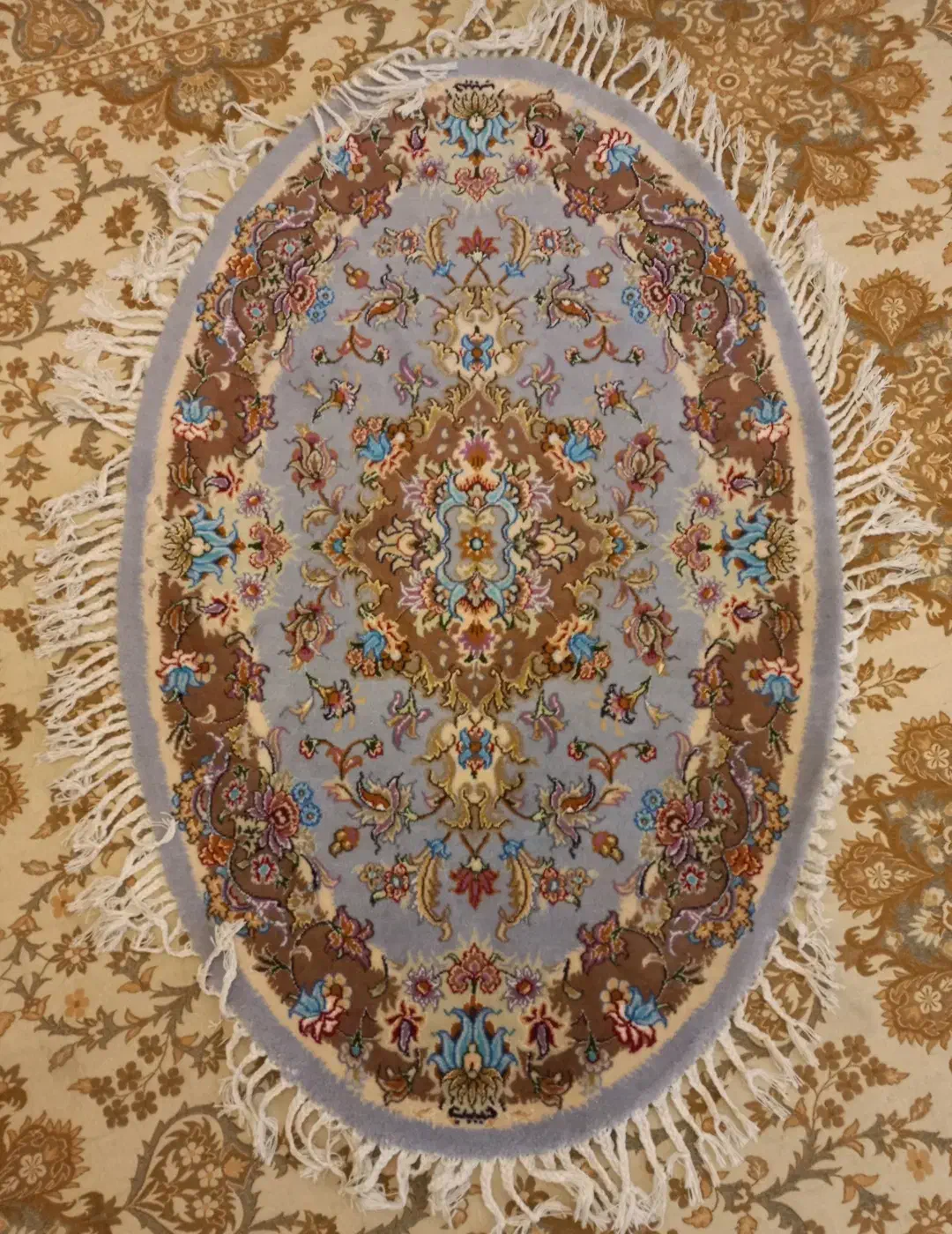 فرش دستبافت کرک ابریشم بیرجند|فرش|تهران, فردوس|دیوار