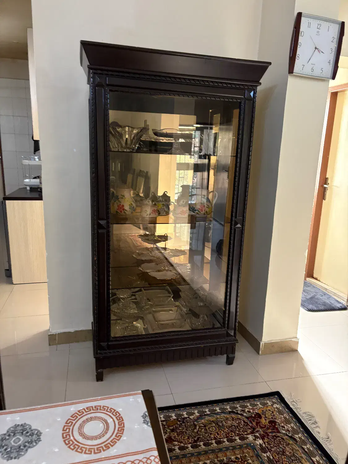 بوفه چهار طبقه|بوفه، ویترین، کنسول|اهواز, شهرک نفت|دیوار