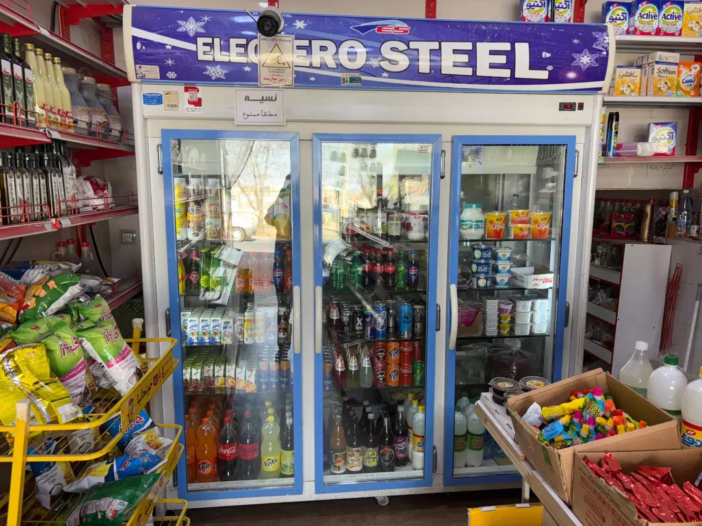 یخچال ایستاده فروشگاهی سه درب الکترواستیل|فروشگاه و مغازه|مشگین شهر, |دیوار