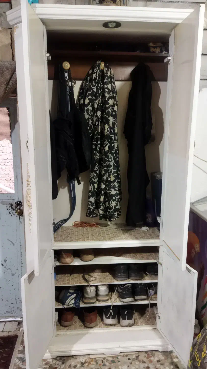 کمد لباس و جای کفشی|جاکفشی، کمد، دراور|محمدیه-قزوین, |دیوار