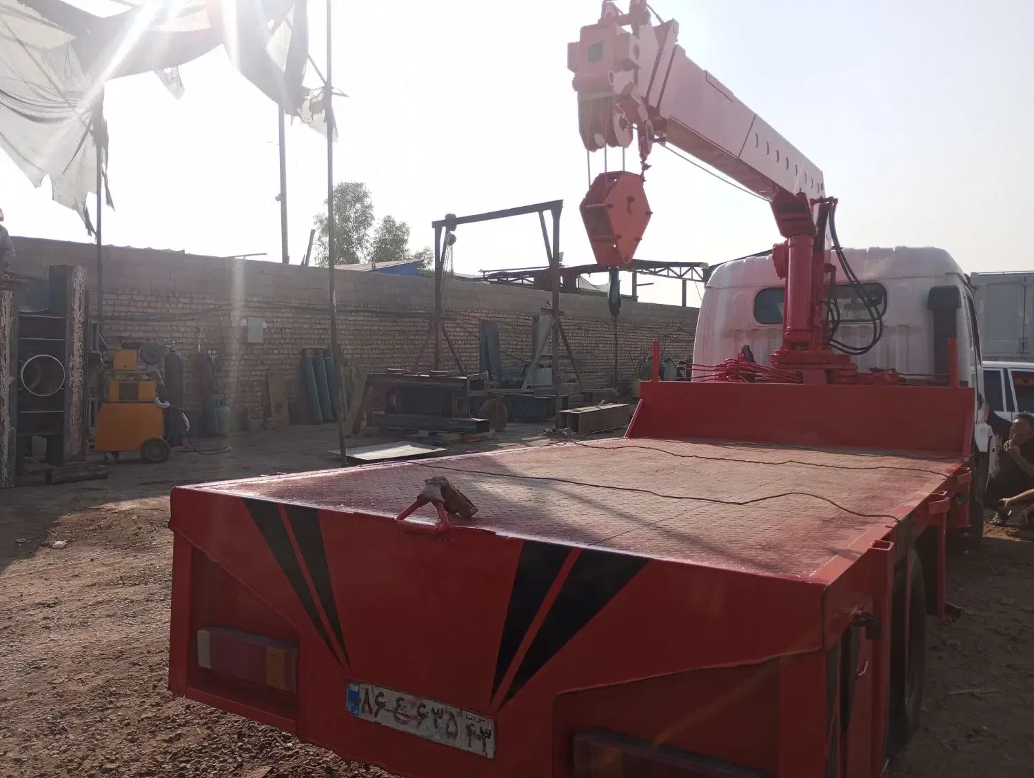 اجاره جرثقیل ۵تن و ۳تن|خدمات حمل و نقل|بندر کنگان, |دیوار