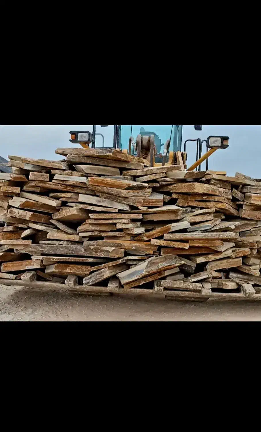 سنگ ورقه‌ای مستقیم از معدن|مصالح و تجهیزات ساختمان|آوج, |دیوار