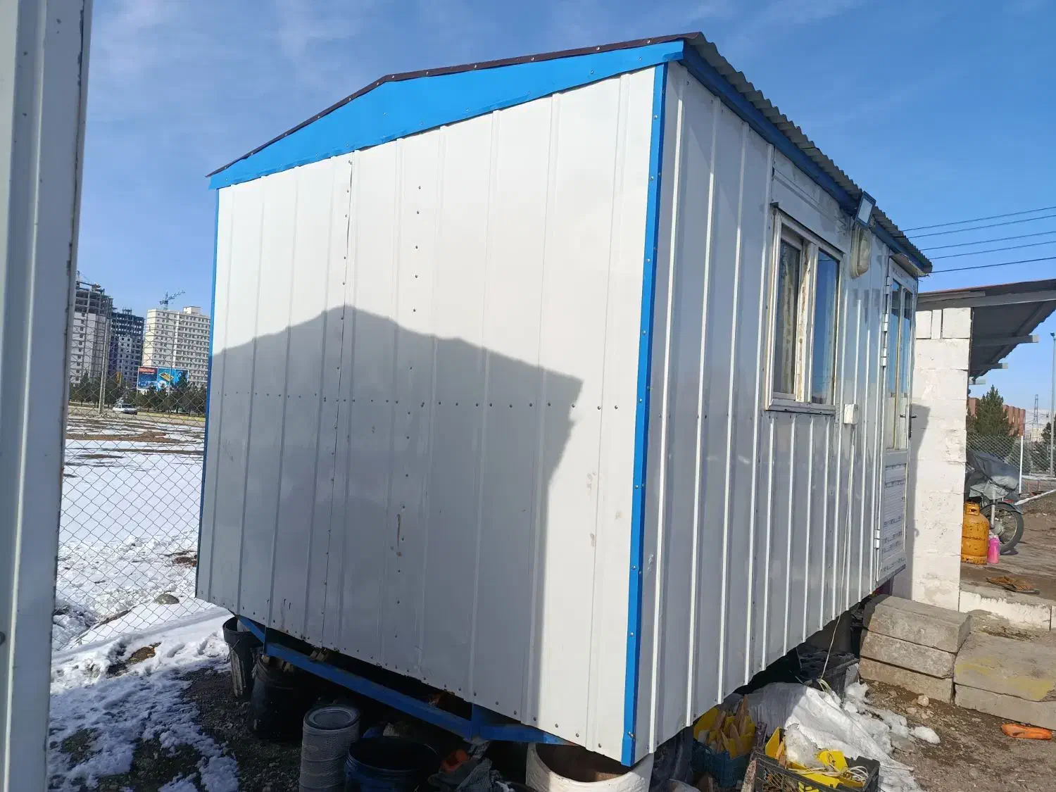 کانکس 8 متری چرخدار|مصالح و تجهیزات ساختمان|محمدیه-قزوین, |دیوار