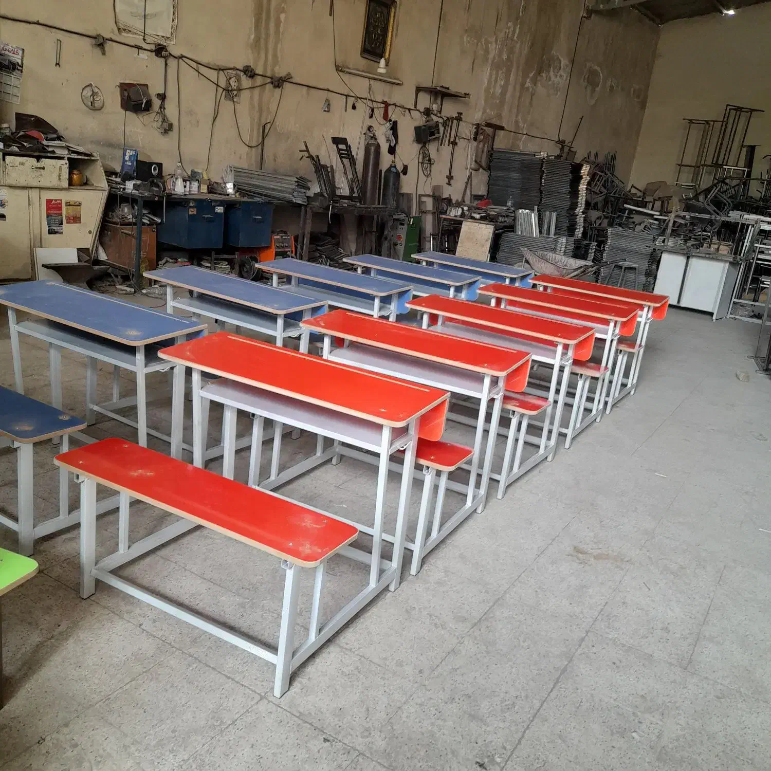 نیمکت مداد رنگی|صندلی و نیمکت|مشهد, شفا|دیوار