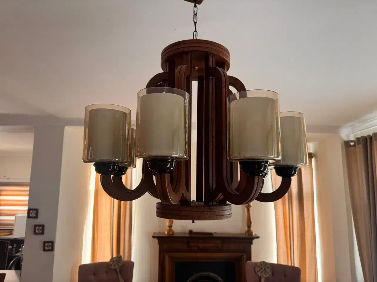 لوستر|لوستر و چراغ آویز|نوشهر, |دیوار