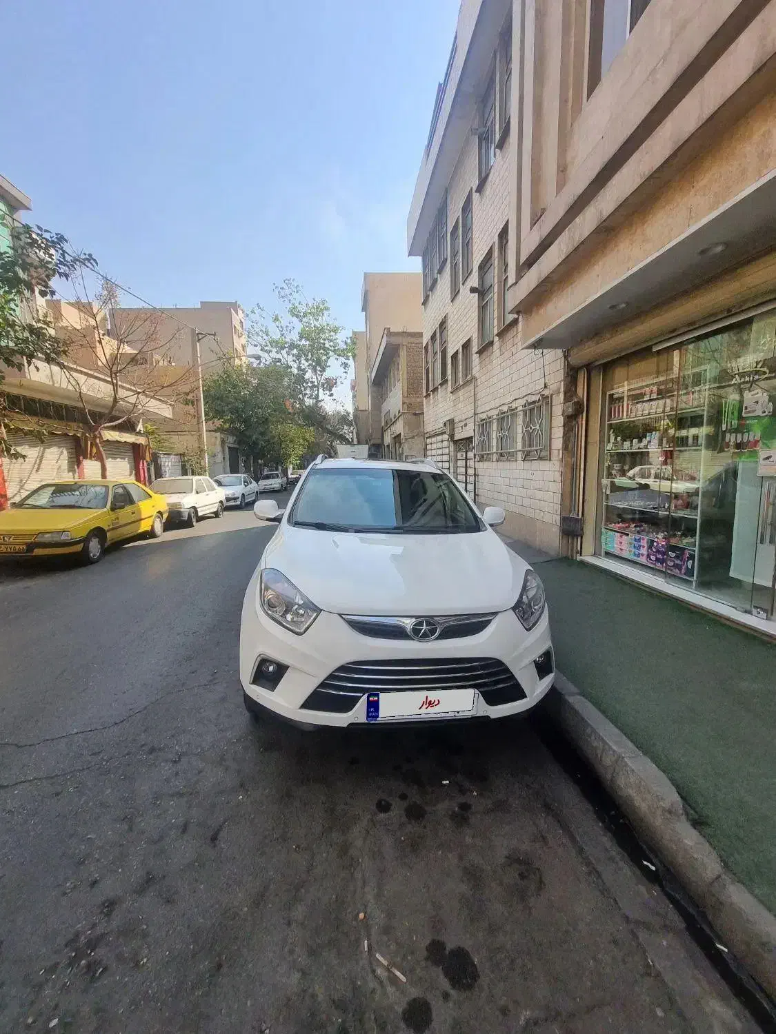 جک اس ۵ مدل ۹۵ بی رنگ|خودرو سواری و وانت|تهران, شارق|دیوار