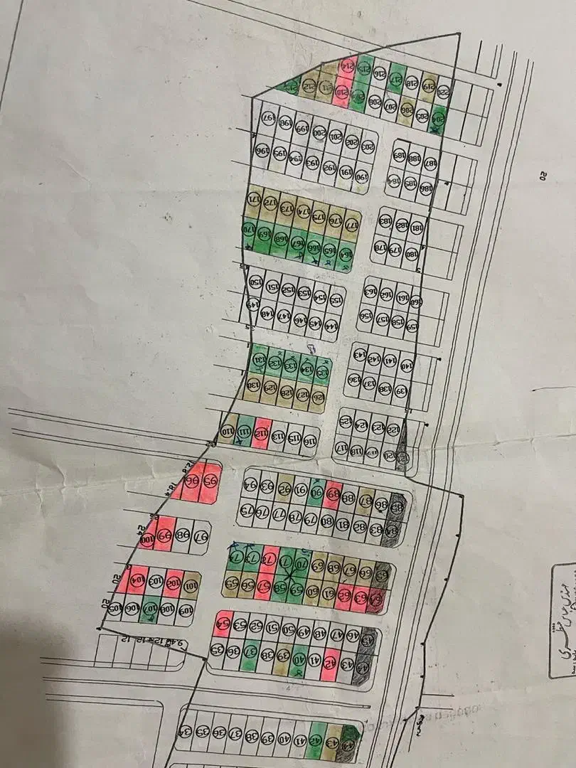یک قطعه زمین مسکونی ۲۴۰ متر تفکیک شده|فروش زمین و ملک کلنگی|پارسیان, |دیوار
