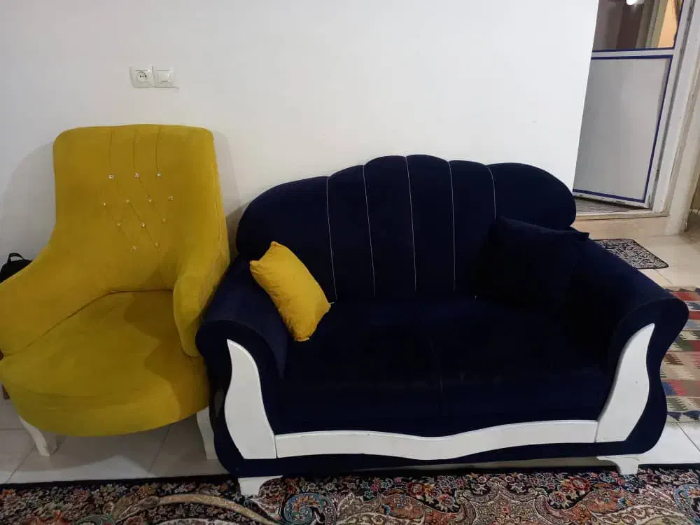 مبل 7نفره|مبلمان خانگی و میز عسلی|شیراز, شهدای شهرک سعدی|دیوار