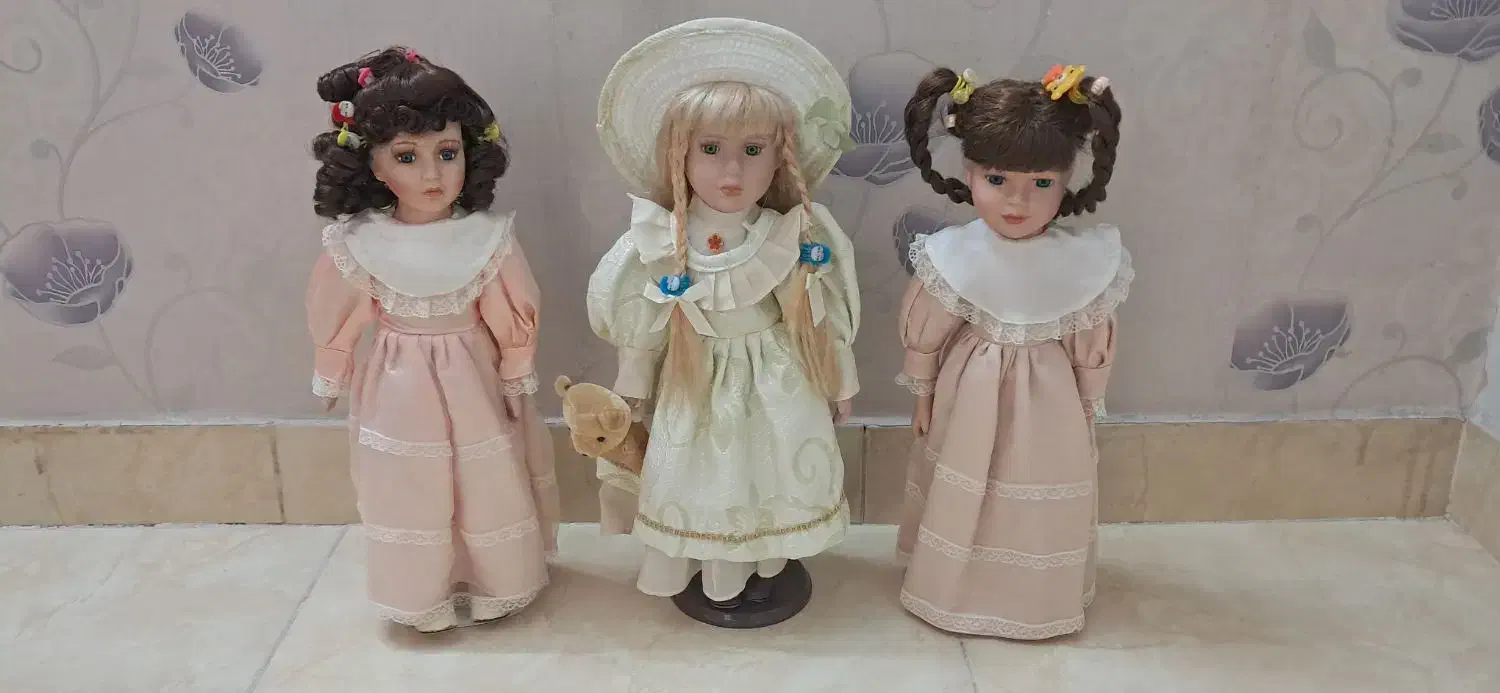 عروسک های سرامیکی|اسباب‌بازی بچه|ری, فیروزآباد|دیوار