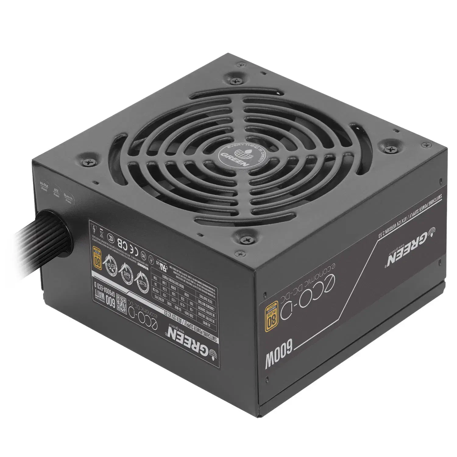 پاور 600 وات گرین Bronze|قطعات و لوازم جانبی رایانه|قم, صفائیه|دیوار