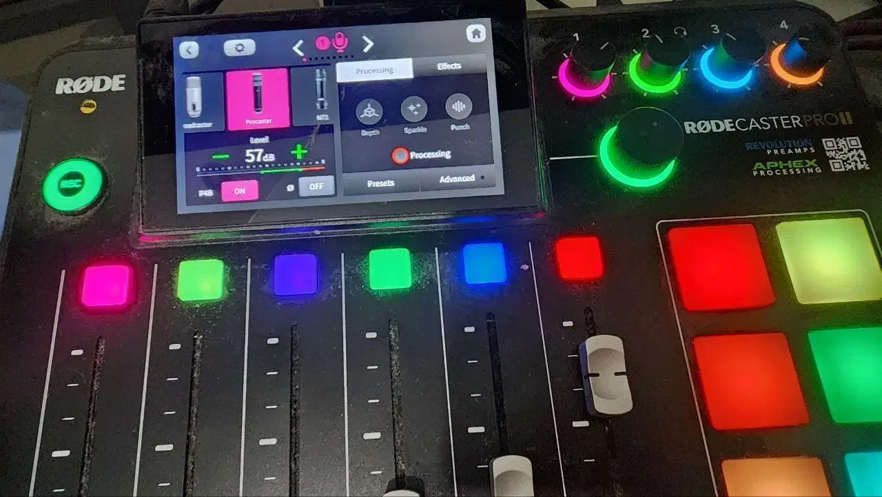 کارت صدا استودیو رود مدل RODECaster Pro 2 +میکروفن|صوتی و تصویری|تهران, اکباتان|دیوار