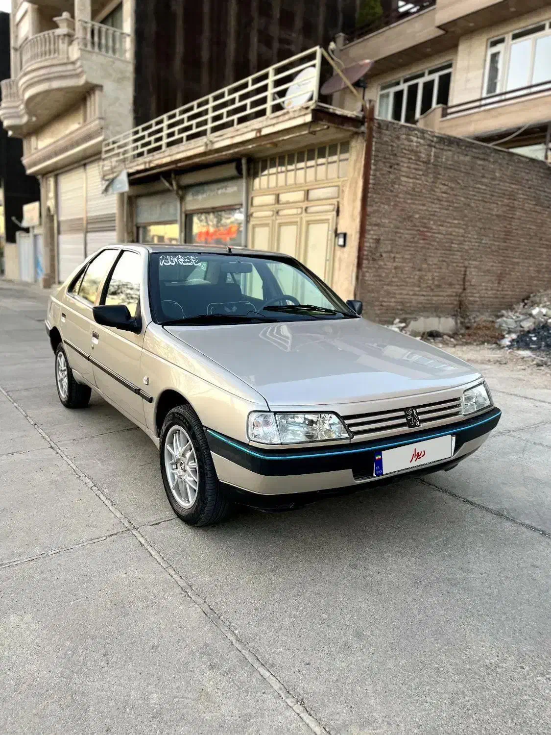 پژو 405بژ نقره ای درجه یک|خودرو سواری و وانت|بانه, |دیوار