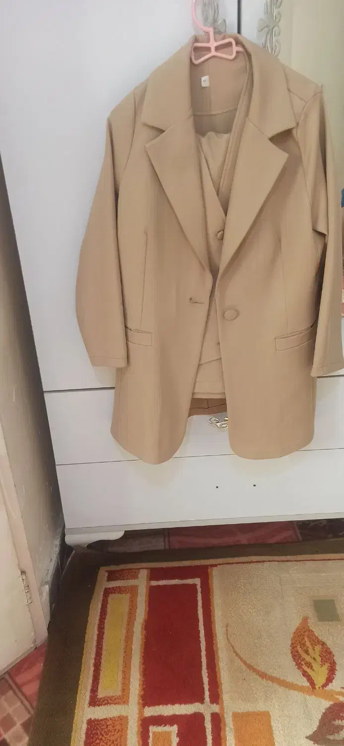 کت شلوار کرم استخوانی|لباس|گلستان (تهران), |دیوار