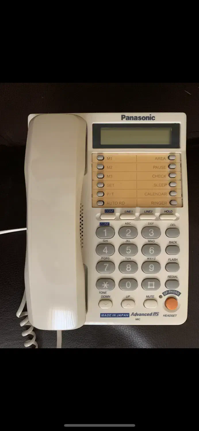 تلفن رومیزی پاناسونیک دو خطه|تلفن رومیزی|ارومیه, |دیوار