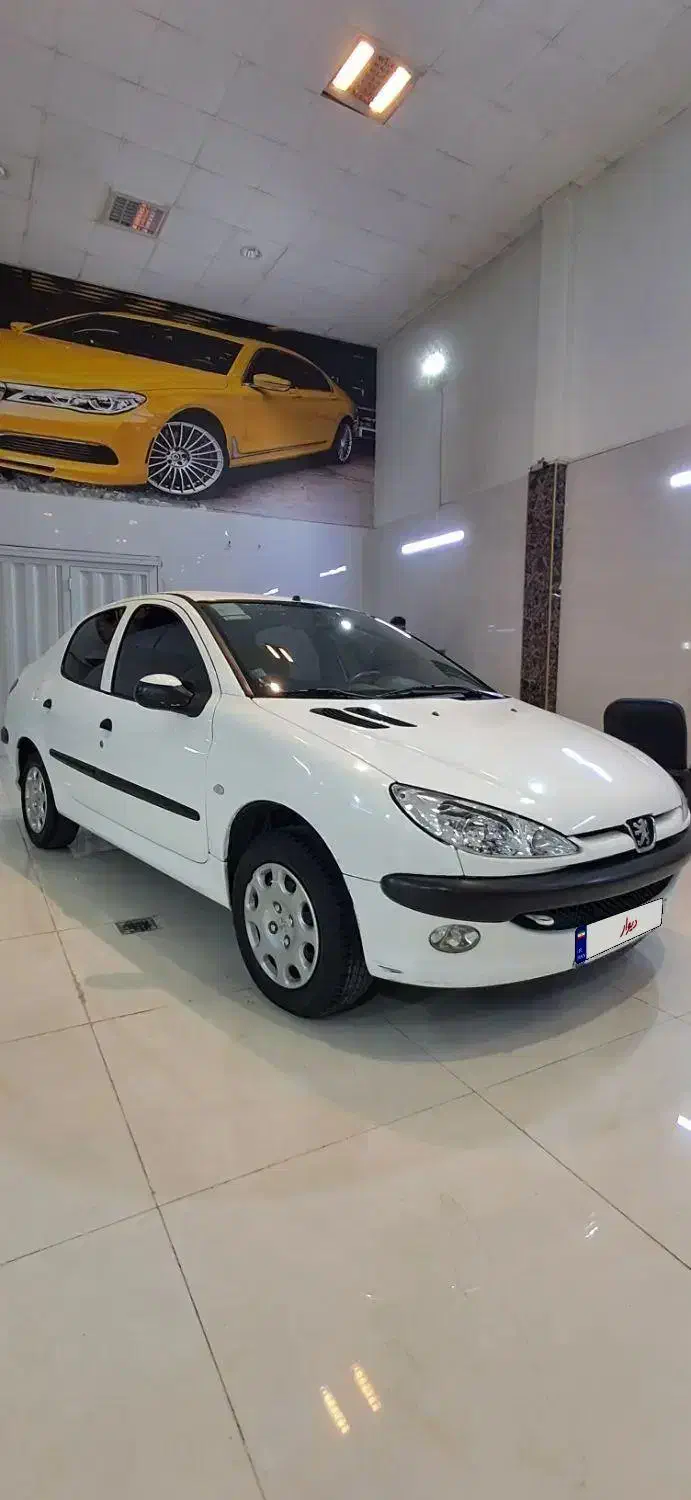 پژو ۲۰۶ v8 صندوق دار مدل ۱۳۹۶|خودرو سواری و وانت|قم, صفائیه|دیوار