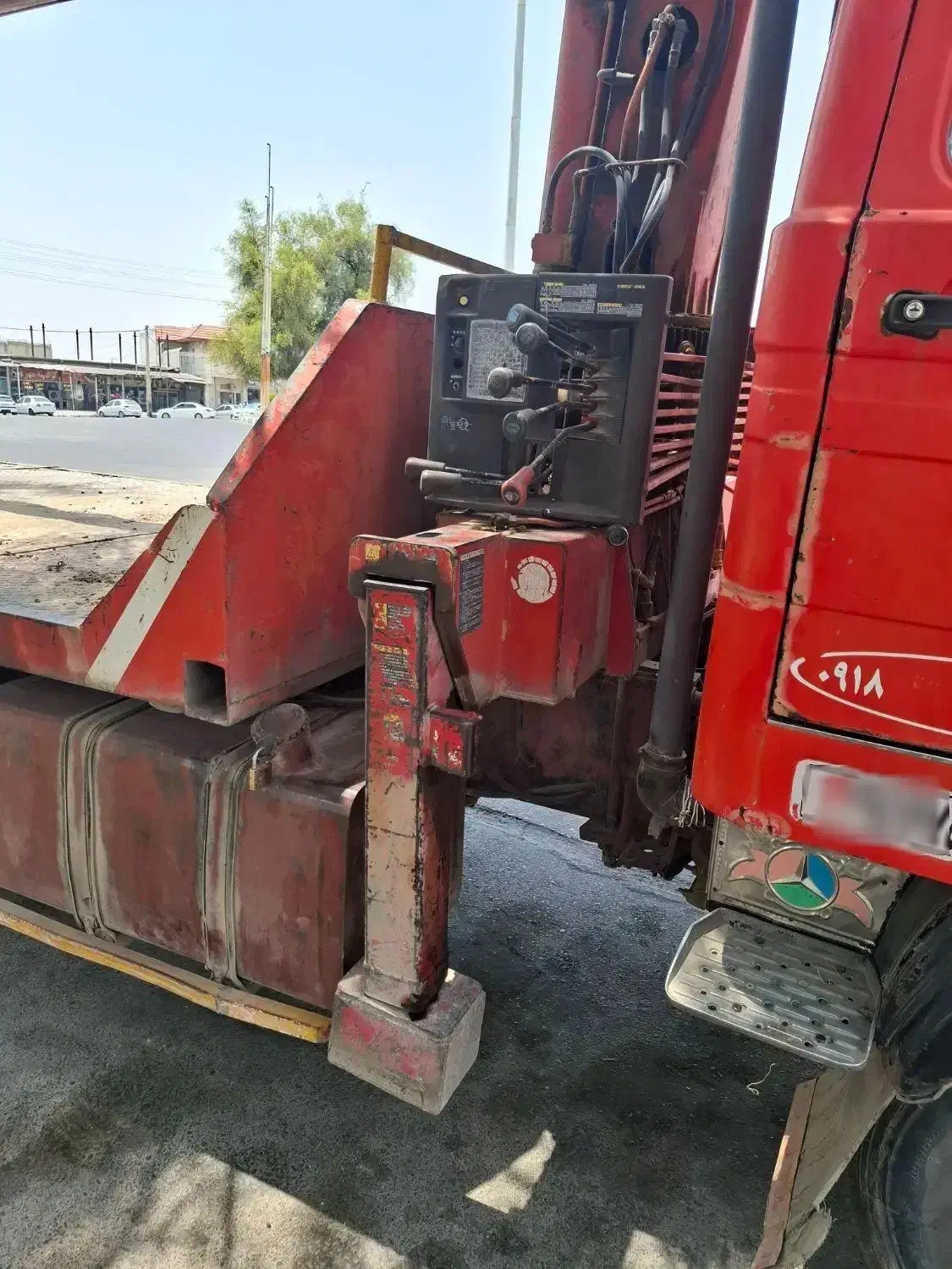 جرثقیل بنز خاور ۸۰۸|خودرو سنگین|اهواز, حصیرآباد|دیوار