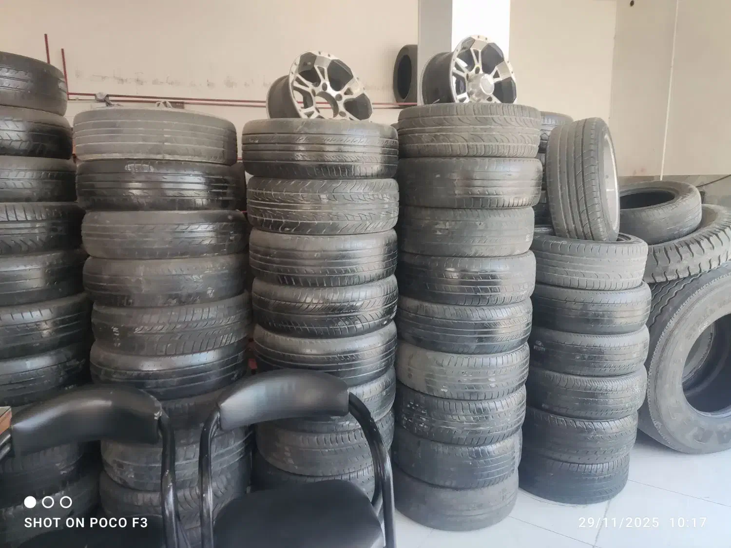 انواع لاستیک های استوک.روکش|خدمات موتور و ماشین|بیرجند, |دیوار