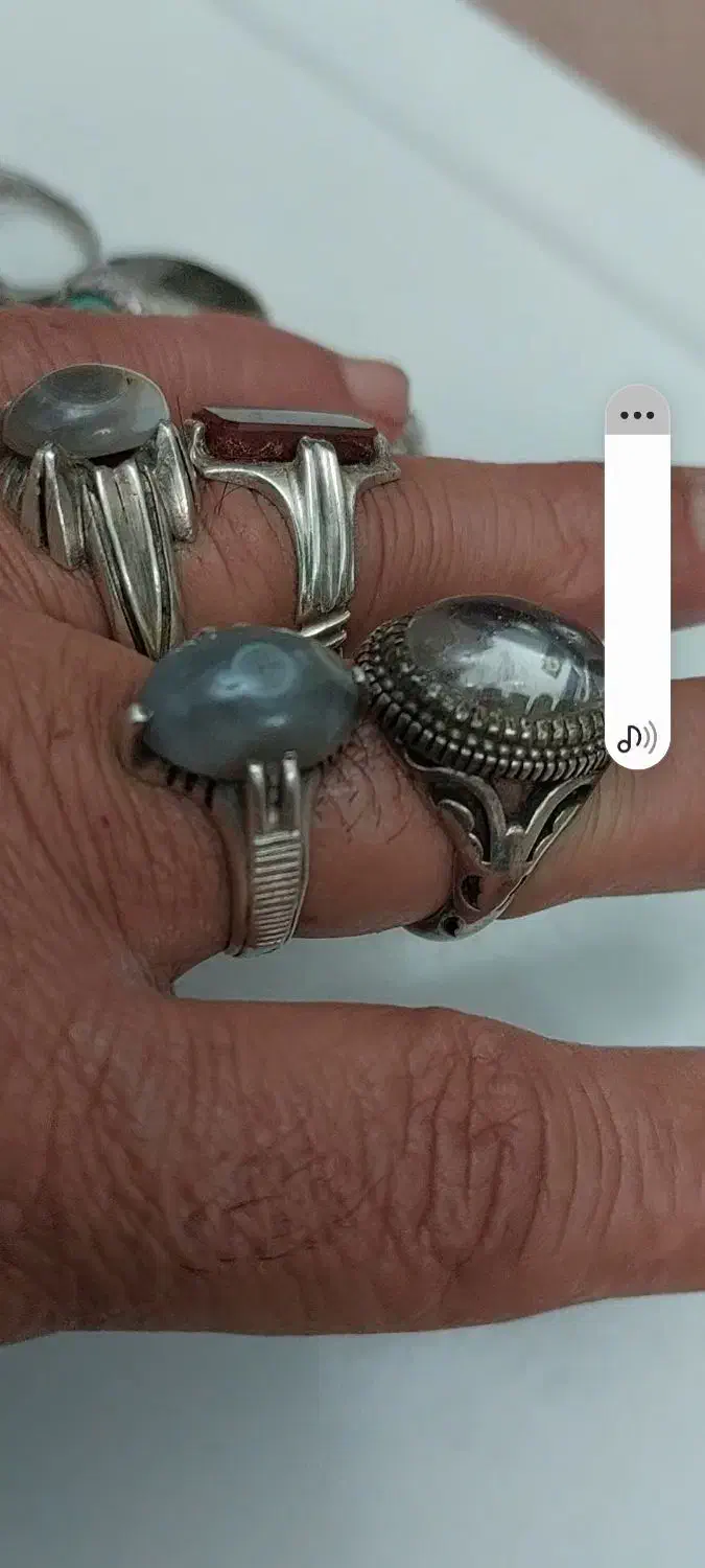 انگشتر نقره ۹۲۵|جواهرات|بوشهر, |دیوار