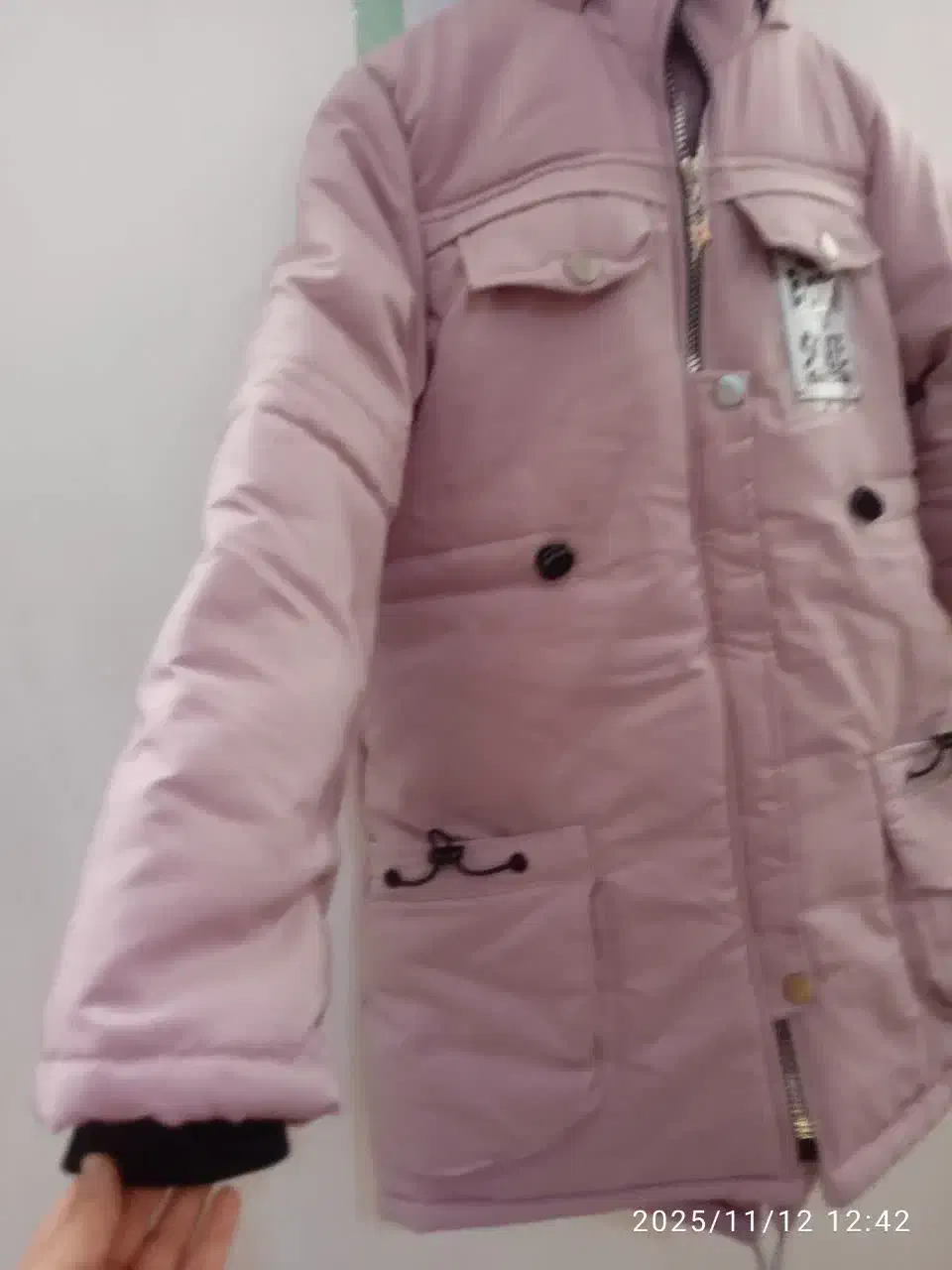 کاپشن دخترانه. کاملا نوو استفاده نشده.|کفش و لباس بچه|هرسین, |دیوار